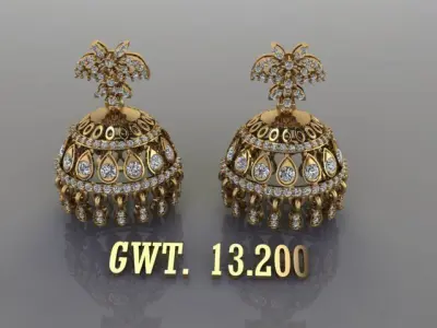 EARING STUDS  3D model shop