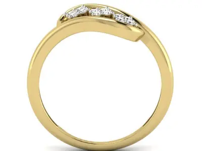 Women ring 3dm Render details 3D print model