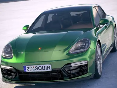 Porsche Panamera GTS Sport Turismo 2019 3D model
