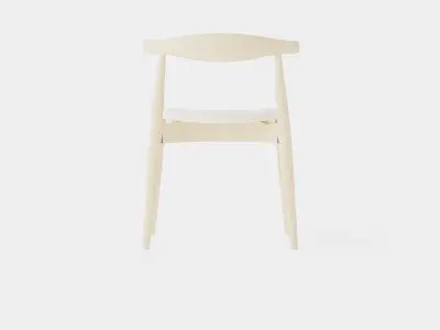 Carl Hansen CH20 Chair Low-poly 3D model
