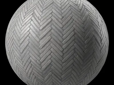 Pavement Materials 102- Concrete Paving - Sbsar Pbr Seamless Texture