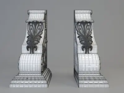 Cantilever CNC 3D print model