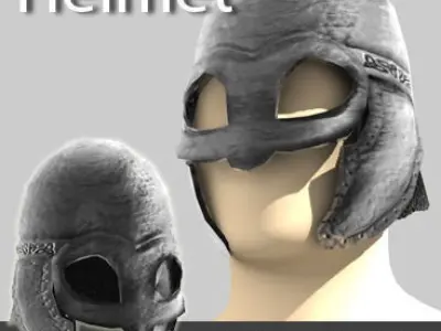 Medieval Helmet 3D model