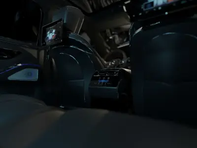 Mercedes S500 Maybach 3D model