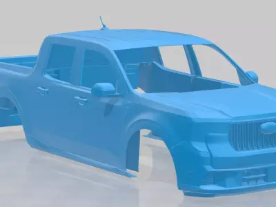 Maverick Lobo 2025 - Body Car for 3D Printing 3D print model
