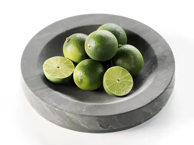 Marble Decorative Set 3D model