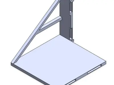 Simple Magnetic Shelf 3D model