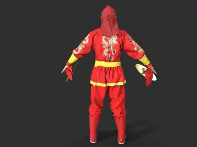 man Character Low-poly 3D model