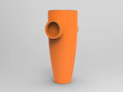 Jui Vase Low-poly 3D model