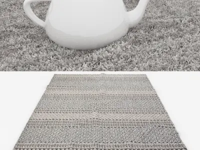 Rugs No 459 Low-poly 3D model