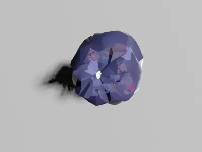 Trash Bag Garbage - Saco de Lixo  Low-poly 3D model