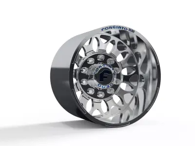 REAR forgiato Grano- DURO DUALLY WHEEL 3D print model