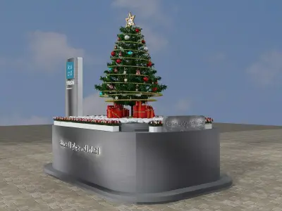 Street Square Design a269c  3D model