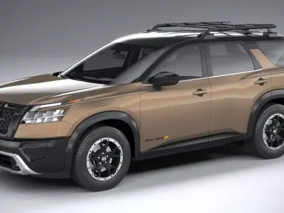 Nissan Pathfinder Rock Creek 2023 3D model