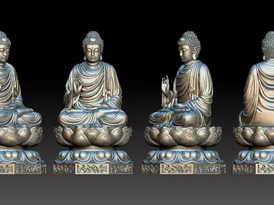 Supreme Buddha  3D print model
