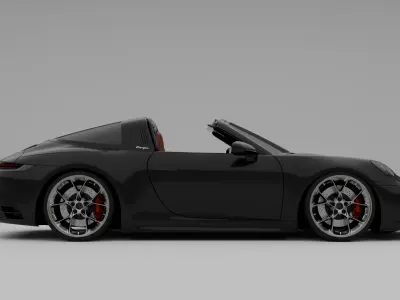 Porsche 911 Targa 3D model