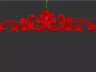 upper design -nicely design03 3D model