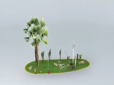 ACCESS TO THE PORT OF SANTA POLA Free 3D model