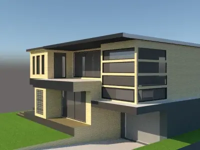 Luxury House 3D print model