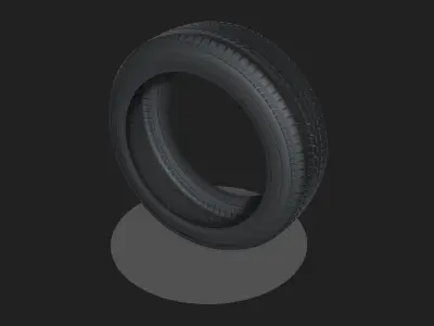 Wheel R1 3D model