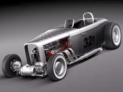 F32 HotRod Salt Lake Racer 3D model