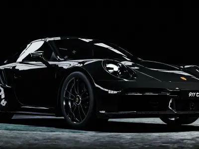 Porsche 911 Turbo S  3D model