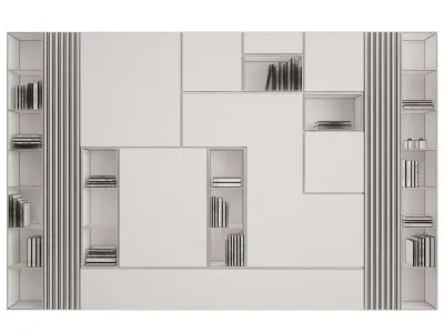 Marble Shelf 3D model