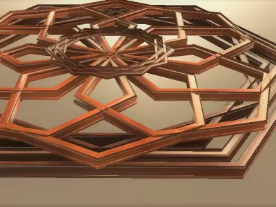 ARABIC decor LS design 3D model