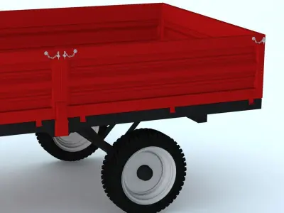 Trailer 3D model