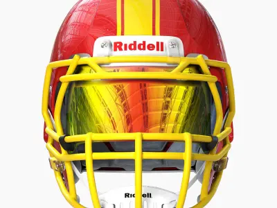 Riddell speed helmet 3D model