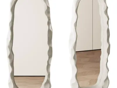 Decorative Mirror V2 3D model