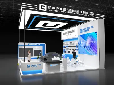 exhibition Low-poly 3D model buy