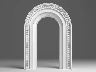 English Arch 3D model