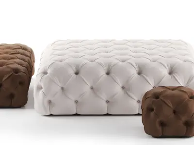 RollKing Pouf Collection 3D model