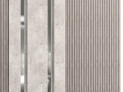 Panel 3D model 7