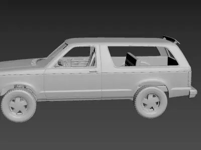 Chevrolet Blazer S10 1984 3D print model