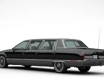 Cadillac Fleetwood Limousine 3D model