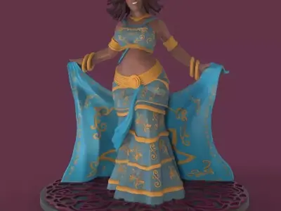 Odalisque 3D print model