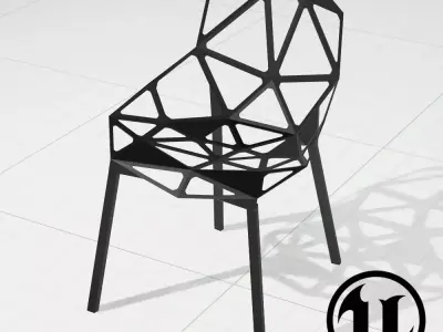 Konstantin Grcic Chair One UE4 3D model