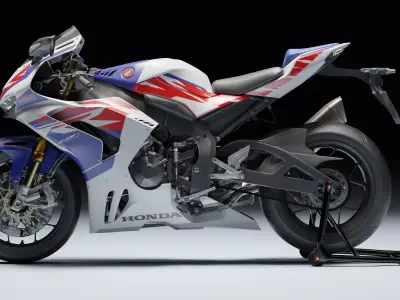 Honda CBR 1000RR-R Fireblade SP 2022 Low-poly 3D model