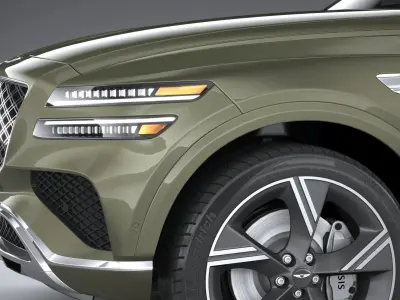 Genesis GV80 2025 3D model