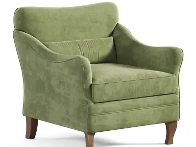 Armchair Ceppi Style Beyond Luxury Low-poly 3D model