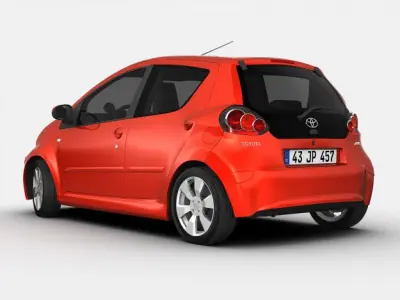 Toyota Aygo 2013 3D model