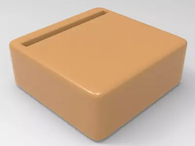 Coi Chair Table Low-poly 3D model