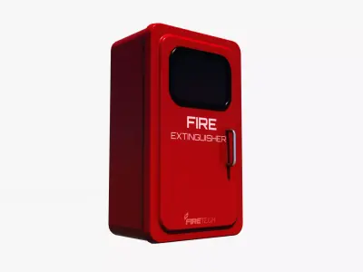 Fire Box Free low-poly 3D model