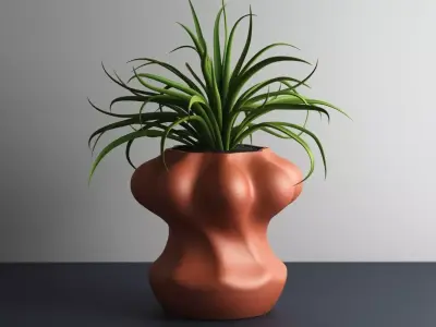 vase pot planter 3d print 858  3D print model