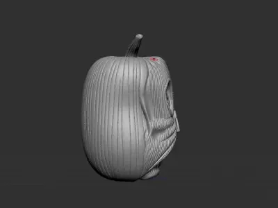 Detailed Jack O Lantern - 3D Printable Halloween Decor 3D print model