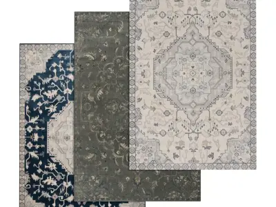 Rug Set 2207 3D model