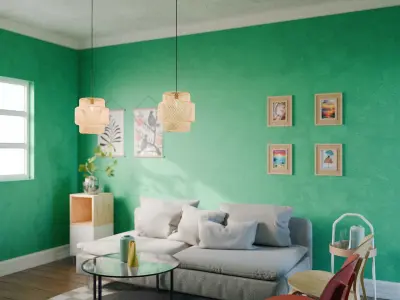 Ikea collection for living room 3D model