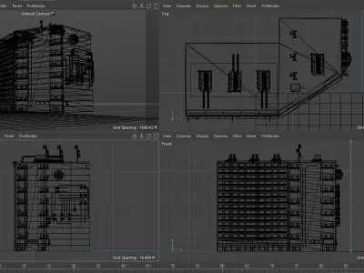 Slum Building 2 3D model